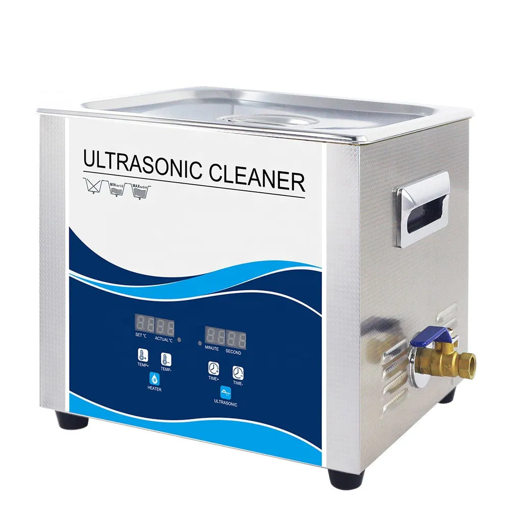10L Digital Ultrasonic Cleaner | Jewelry & Parts Cleaning | Ultra Sonic Bath with Degas Function