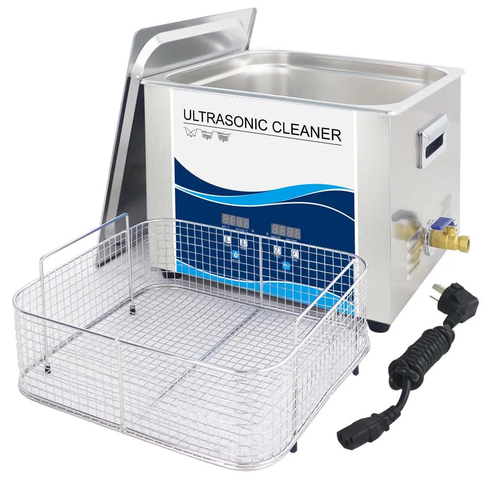 15L Digital Ultrasonic Cleaner | Jewelry & Parts Cleaning | Ultra Sonic Bath with Degas Function