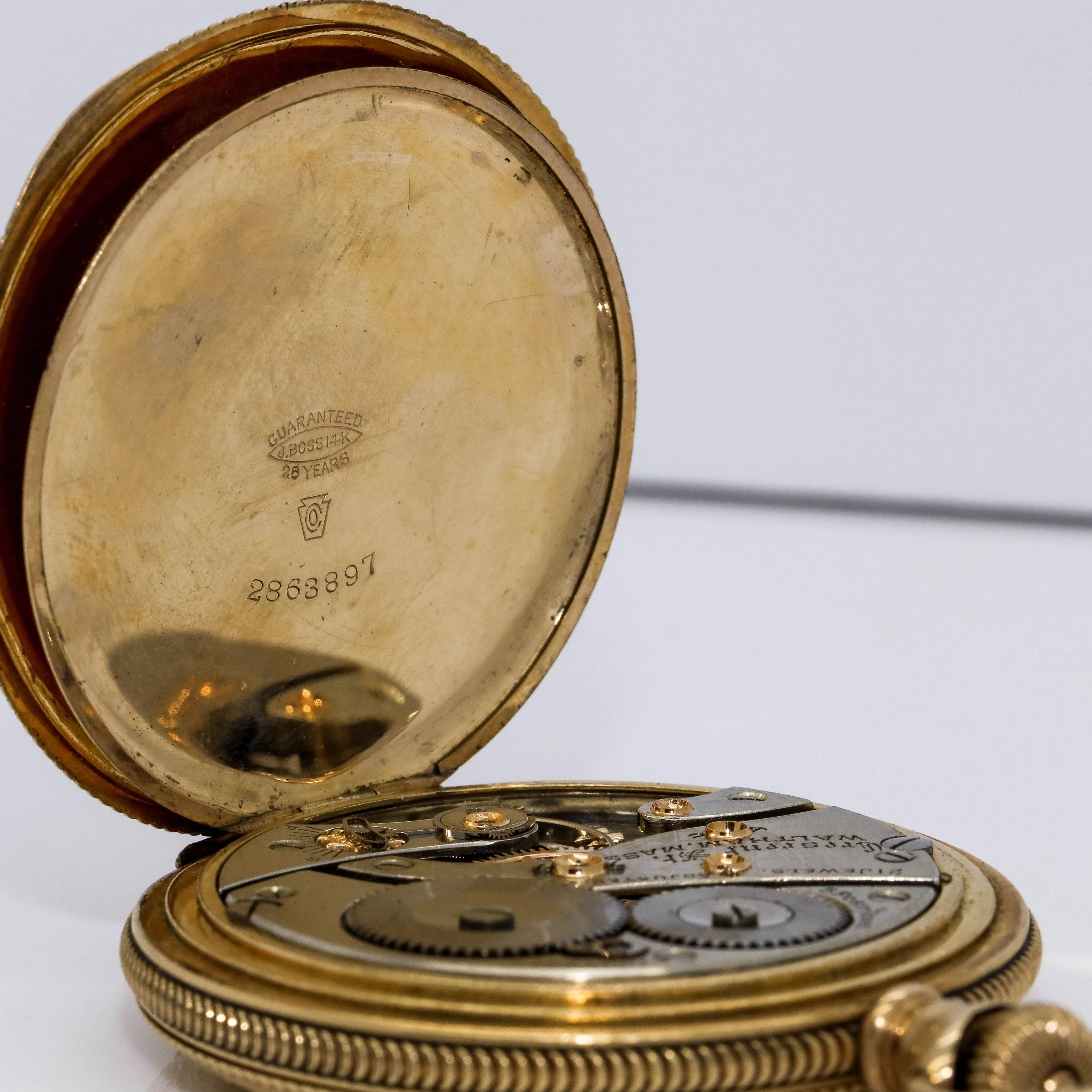1906 Waltham 25Y GF Pocket Watch - 21 Jewel, Model 1899, Grade Crescent St., Size 16s