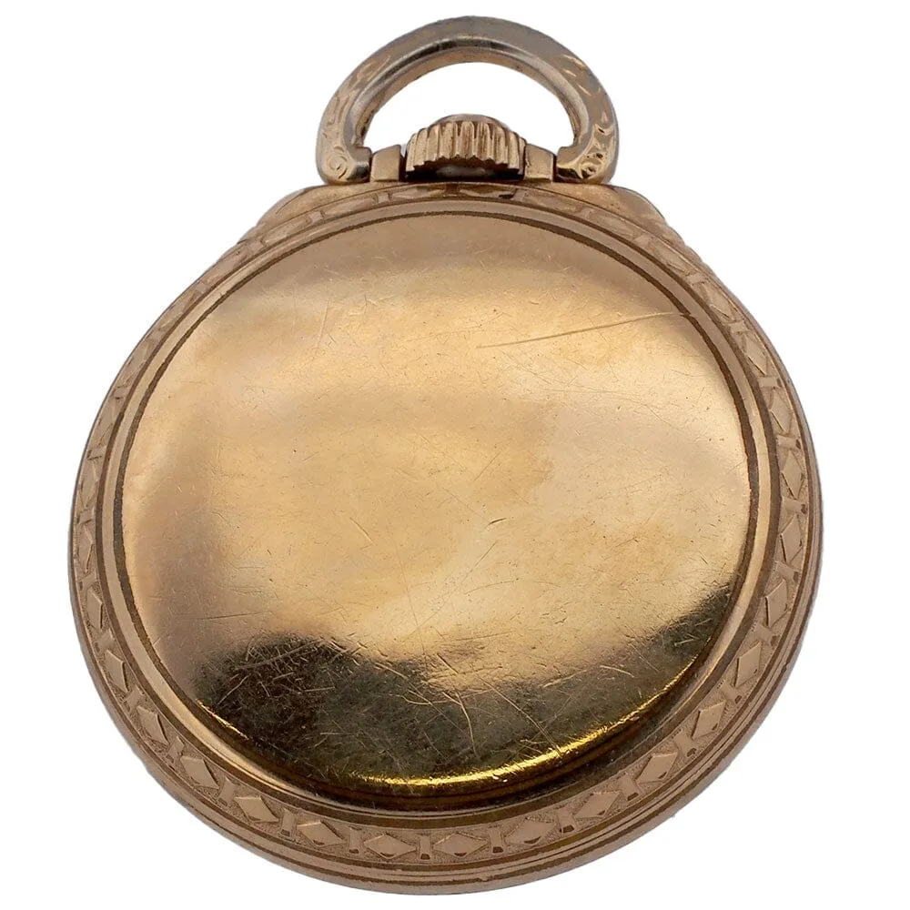 1951 Elgin/Raymond 10k Gold Filled Pocket Watch - 21J, Grade 571, 16s RR Grade
