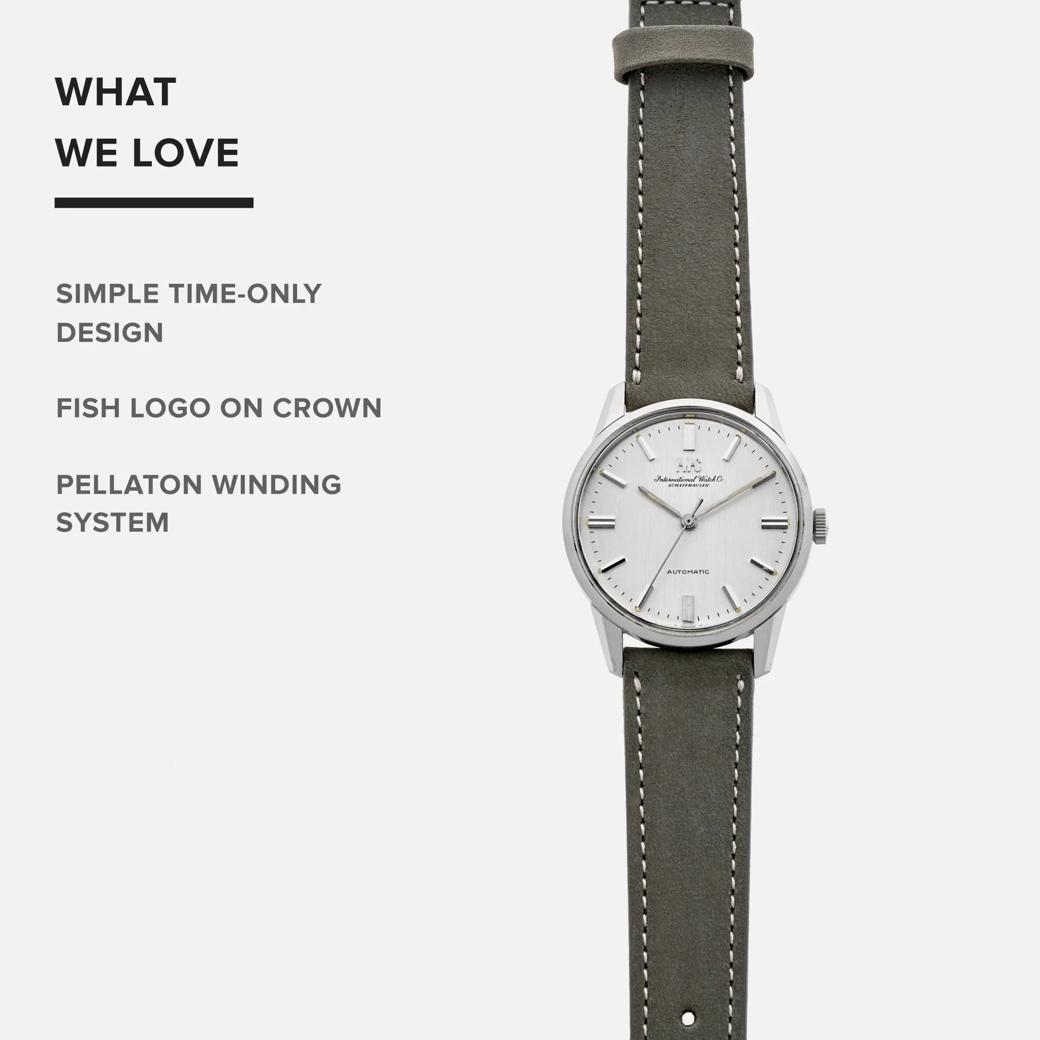 1966 IWC Automatic Dress Watch
