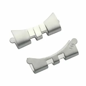 2-555 END PIECE LINK FOR 65210H JUBILEE BAND 16030 ROLEX GMT 16710 20MM FAT S/BAR