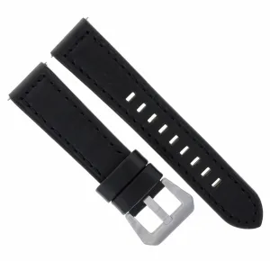 20MM COW LEATHER WATCH BAND STRAP FOR ULYSEE NARDIN WATCH BRACELET BLACK