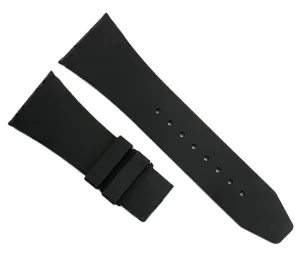 28mm Black Rubber Watch Band for Givenchy Watches