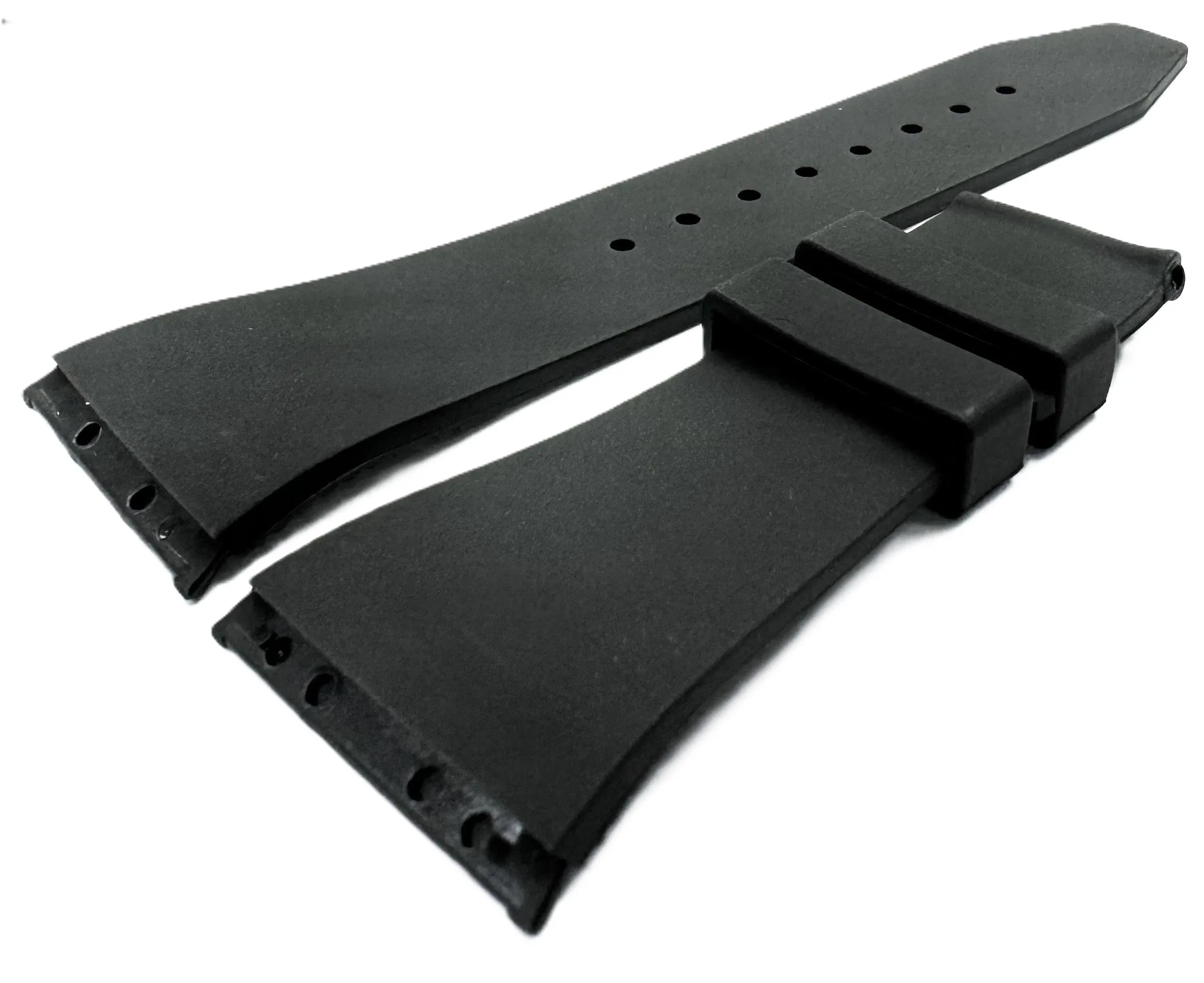28mm Black Rubber Watch Band for Givenchy Watches