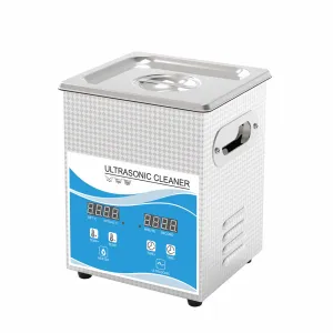 2L Digital Ultrasonic Cleaner | Jewelry & Parts Cleaning | Ultra Sonic Bath with Degas Function