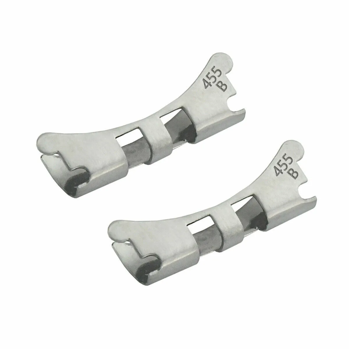 3 SET END LINK PIECE FOR JUBILEE WATCH BAND 34MM ROLEX 19MM DATE STAINLESS STEEL