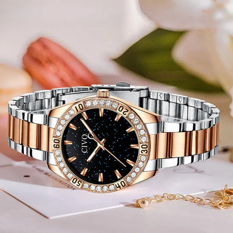 8118C | Quartz Women Watch | Stainless steel Band