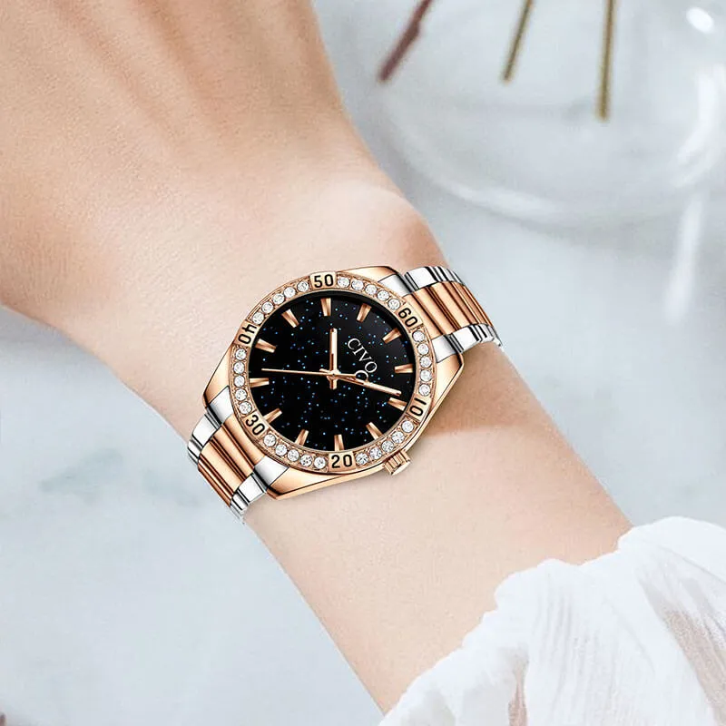 8118C | Quartz Women Watch | Stainless steel Band