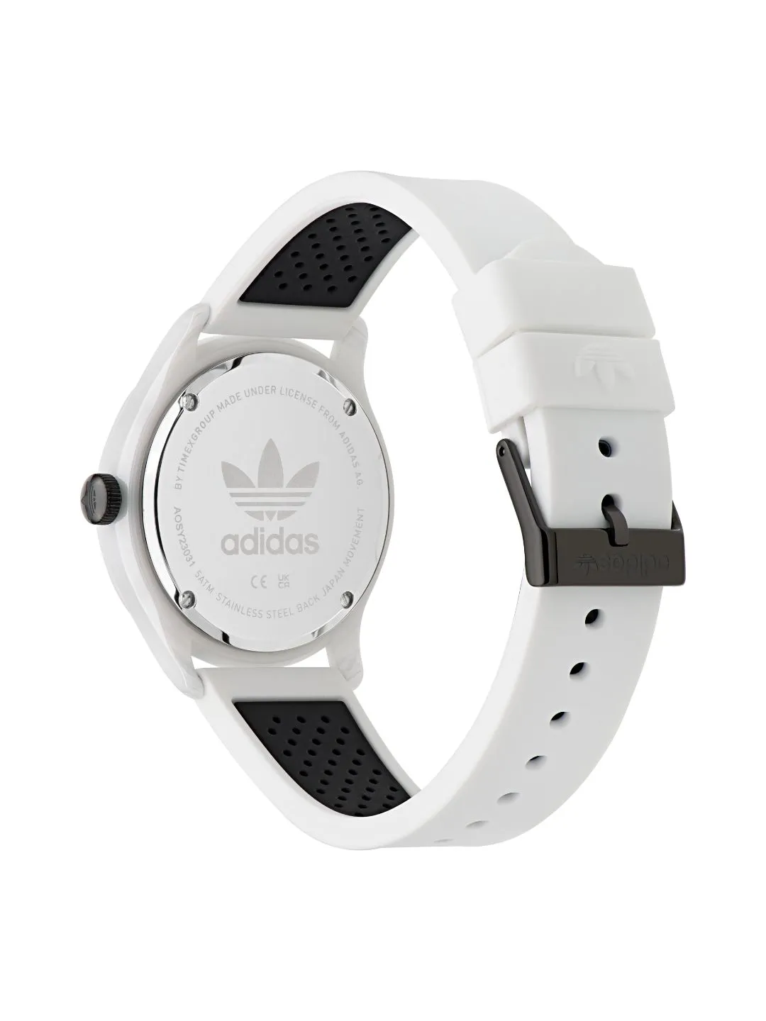 Adidas Originals White Dial Unisex Watch - AOSY23030