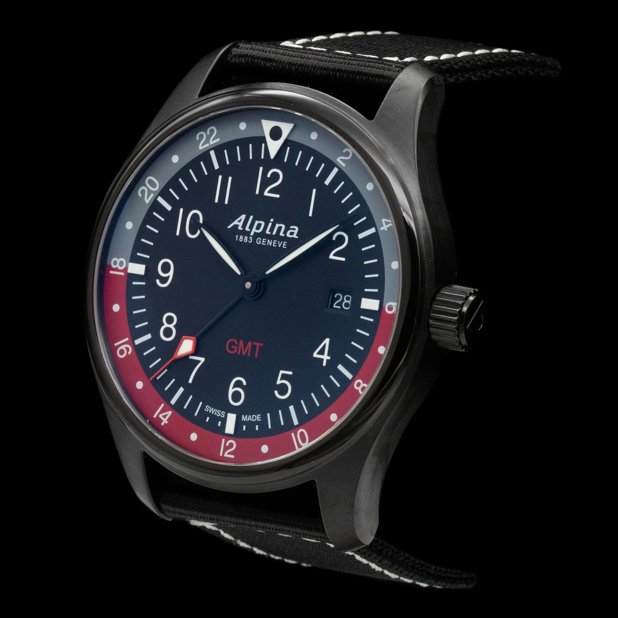 Alpina - Startimer Pilot GMT 42mm