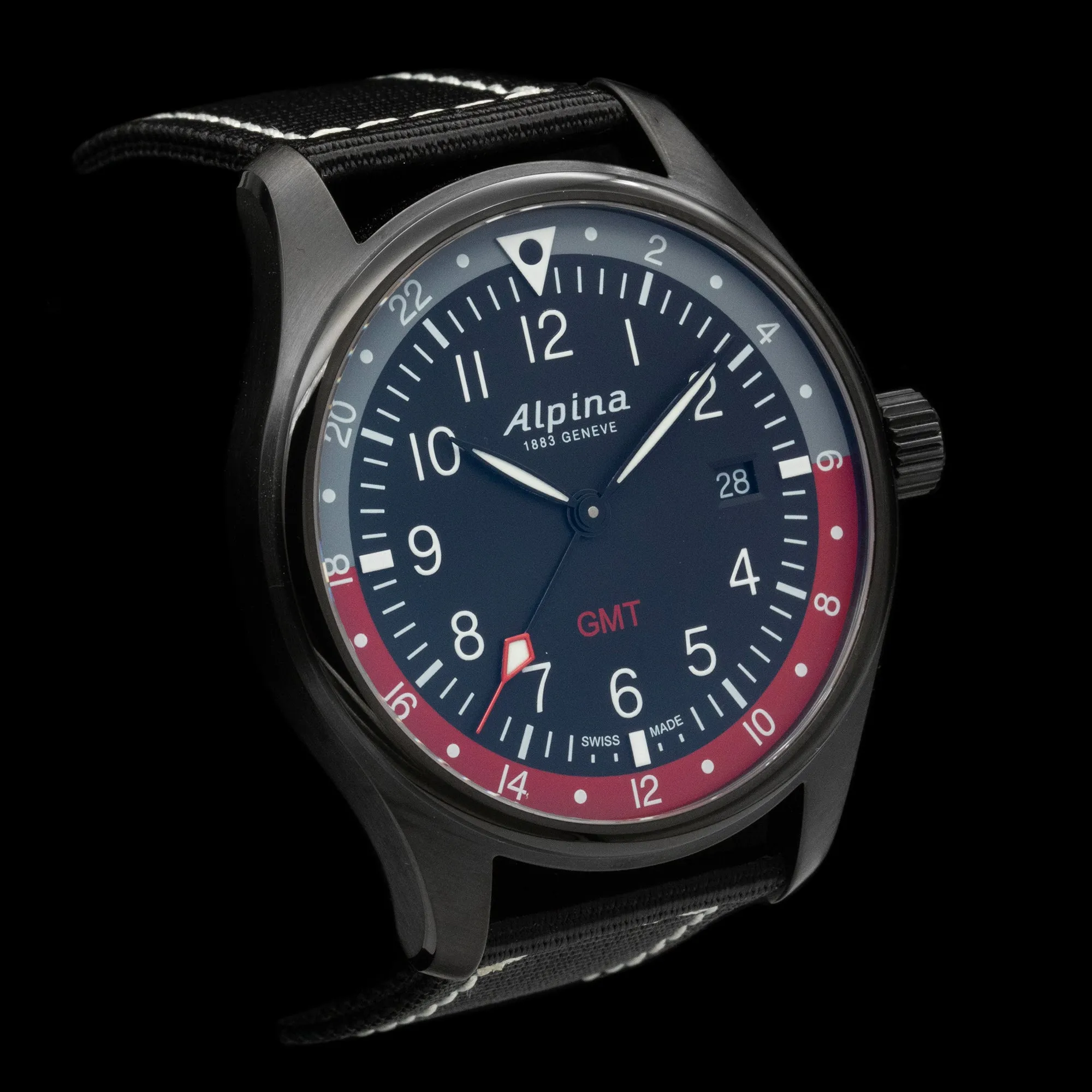 Alpina - Startimer Pilot GMT 42mm