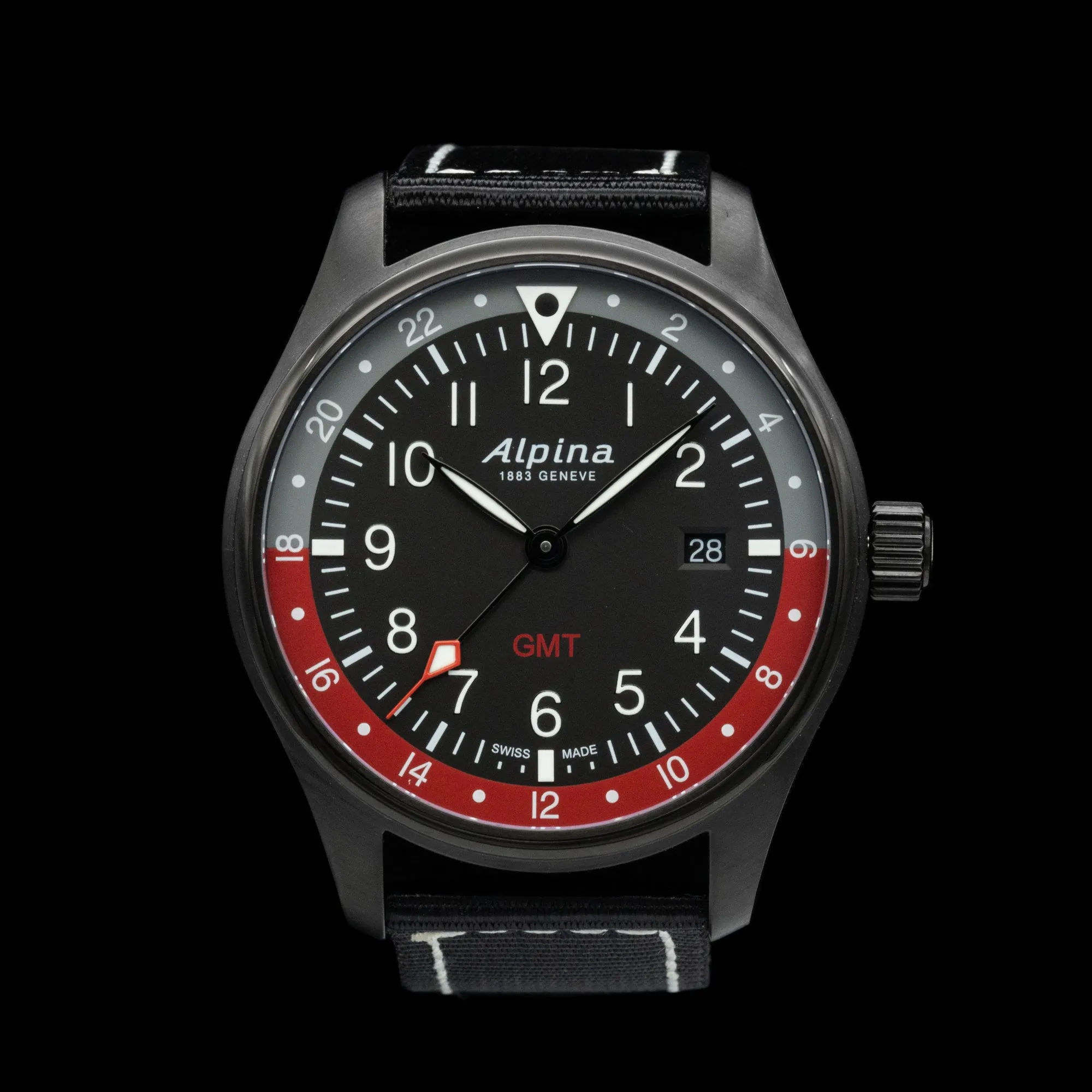 Alpina - Startimer Pilot GMT 42mm