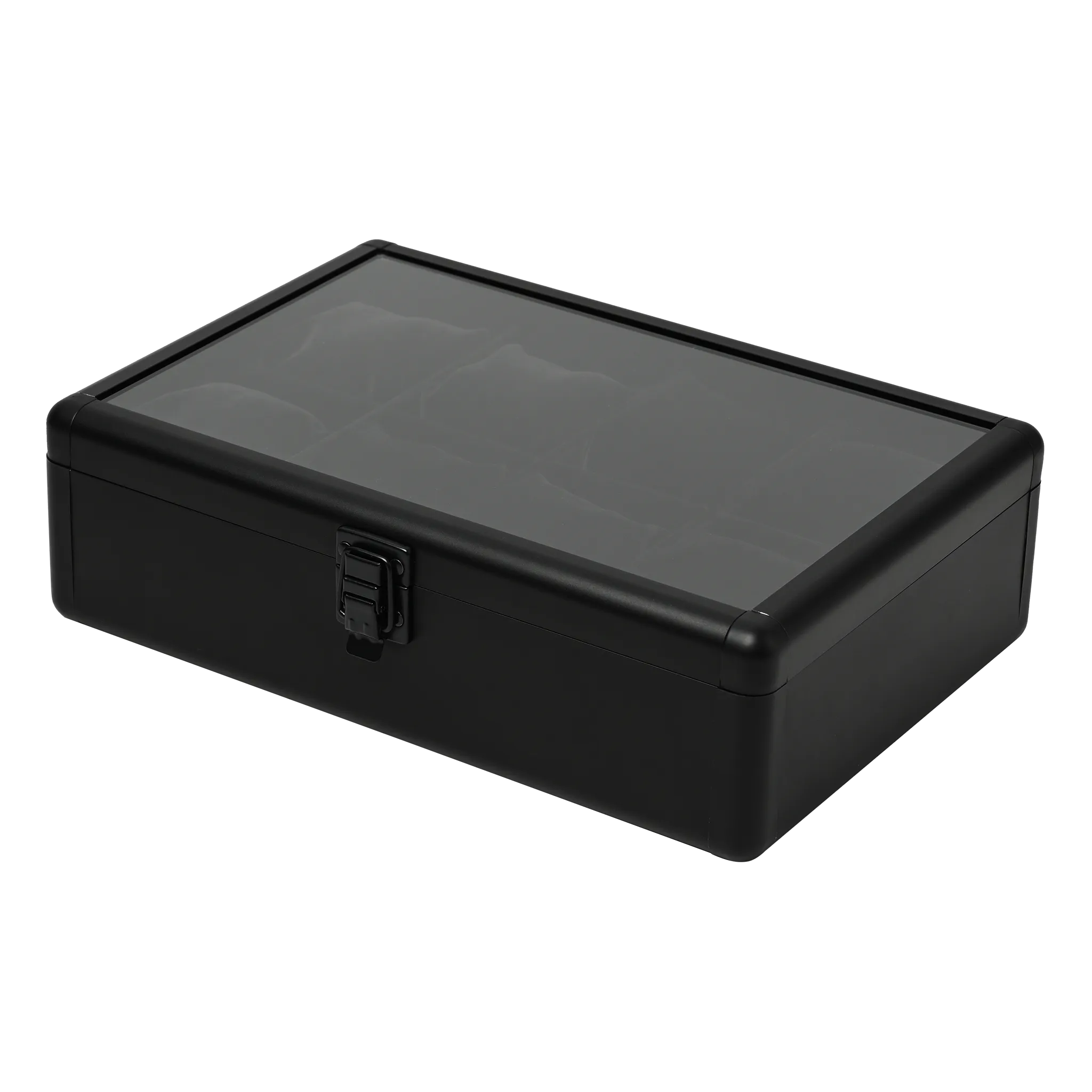 Aluminum watch case for 8 watches, 8 watch collection case, made of aluminum, 1 piece ES-SE54030AL