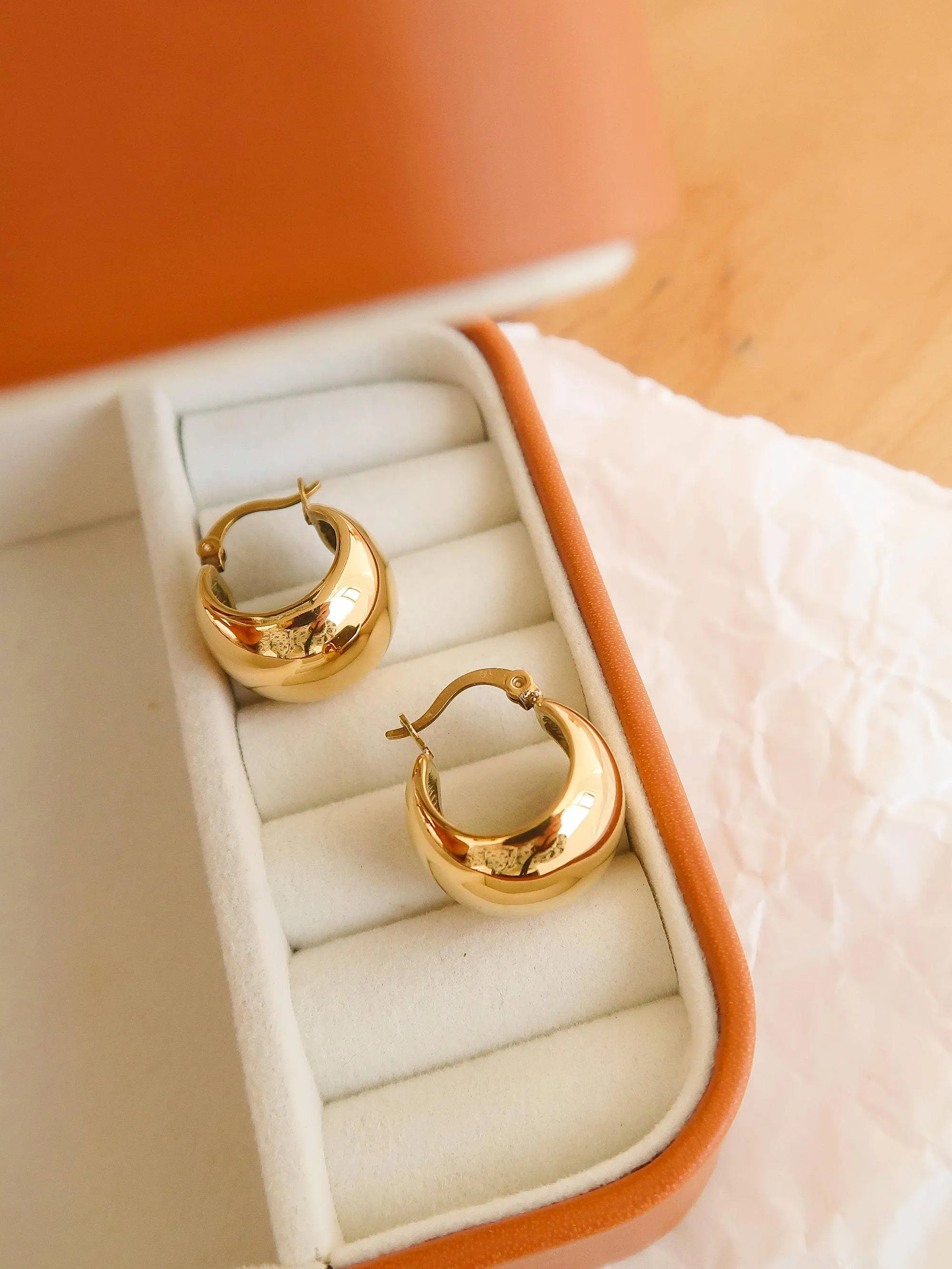 Amlie Huggie Earrings