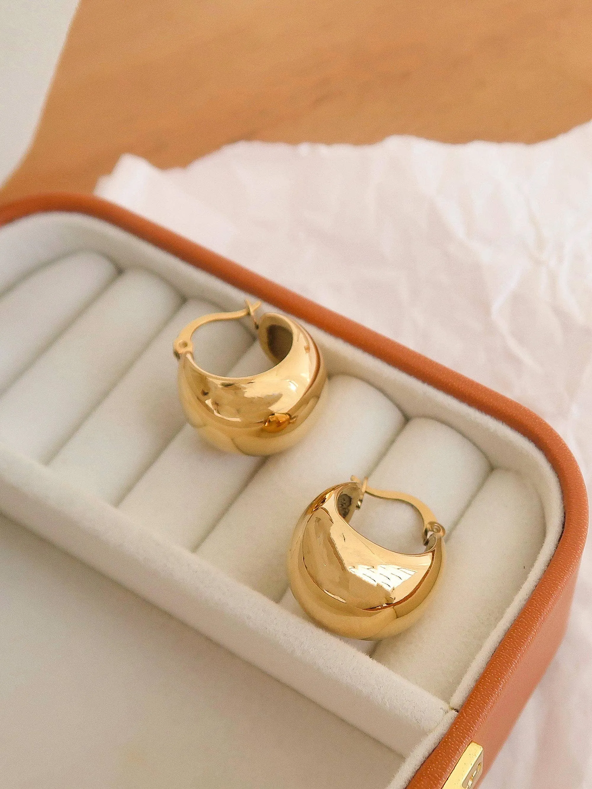 Amlie Huggie Earrings