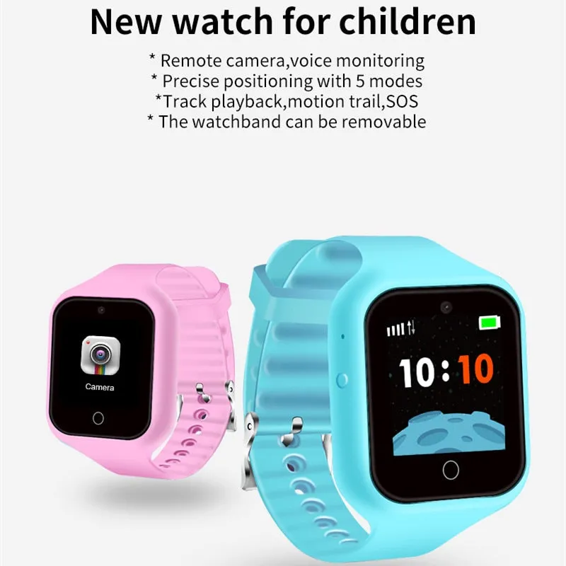 Anti-Lost Child Tracking Watch with SOS, Smart Monitoring & Positioning for IOS and Android Phones