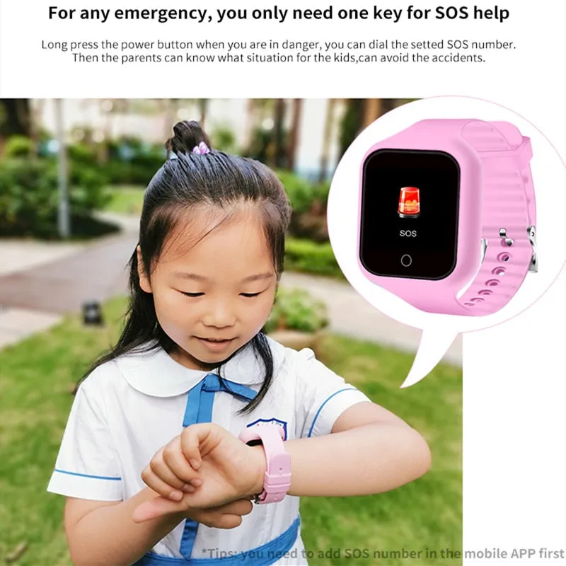 Anti-Lost Child Tracking Watch with SOS, Smart Monitoring & Positioning for IOS and Android Phones