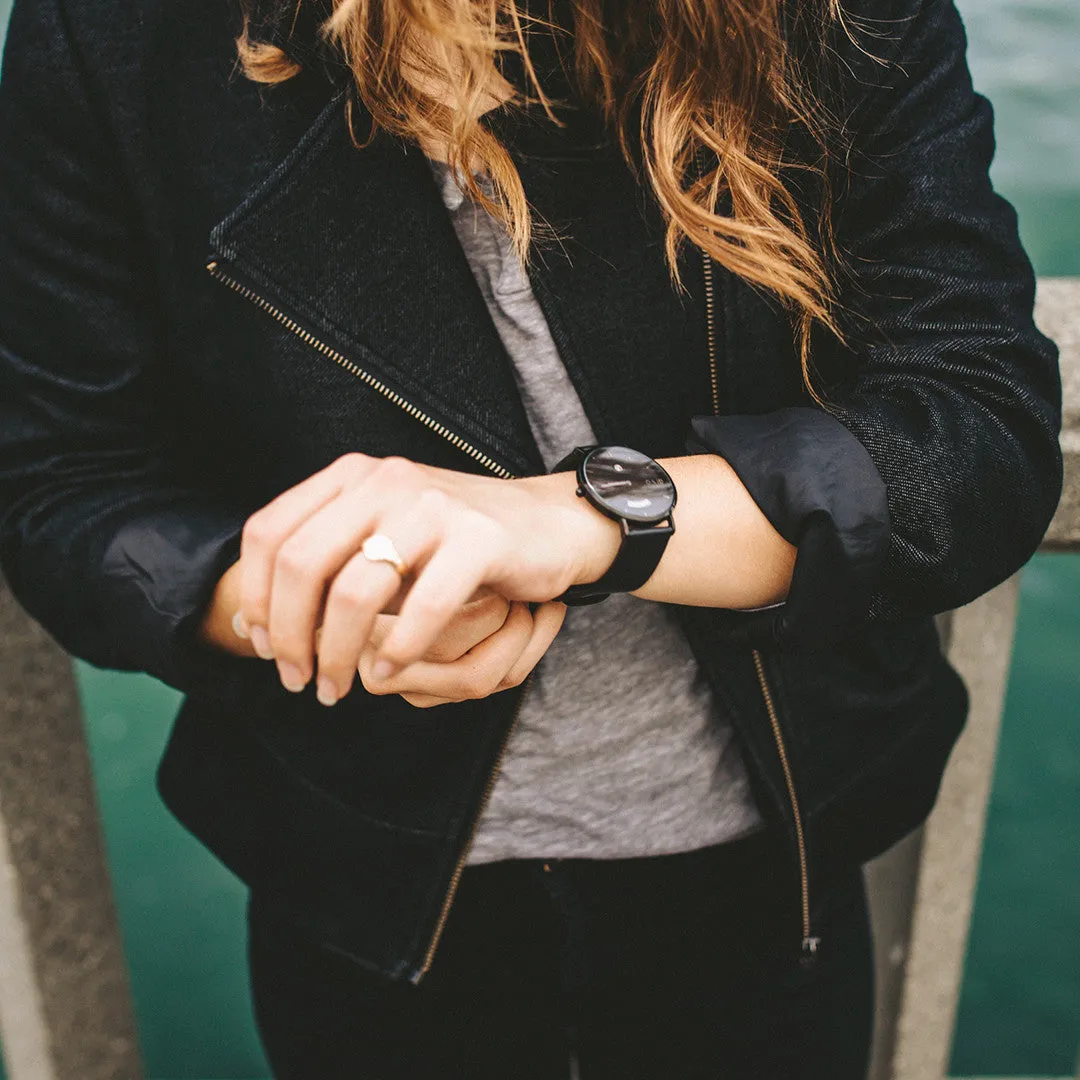 Arvo Black Awristacrat Watch - Black Band by Arvo