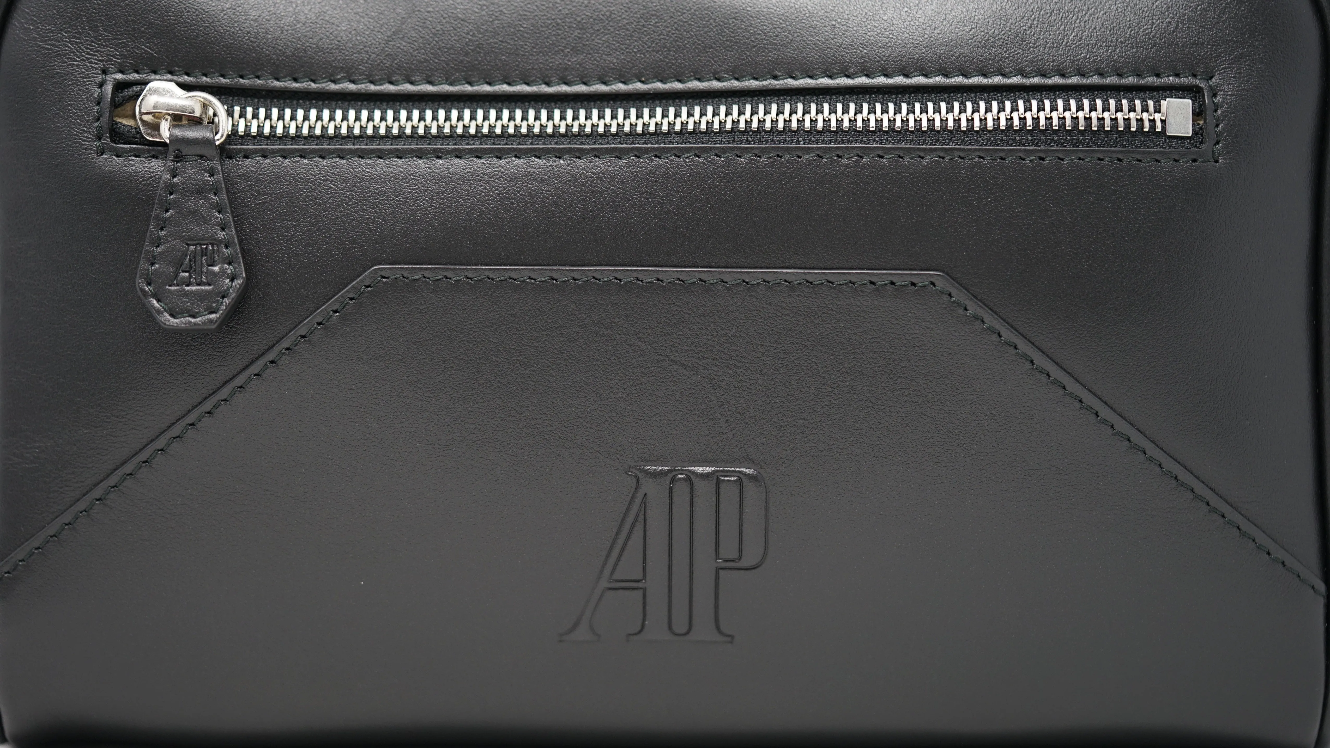 Audemars Piguet Royal Oak Black Leather Watch Bag