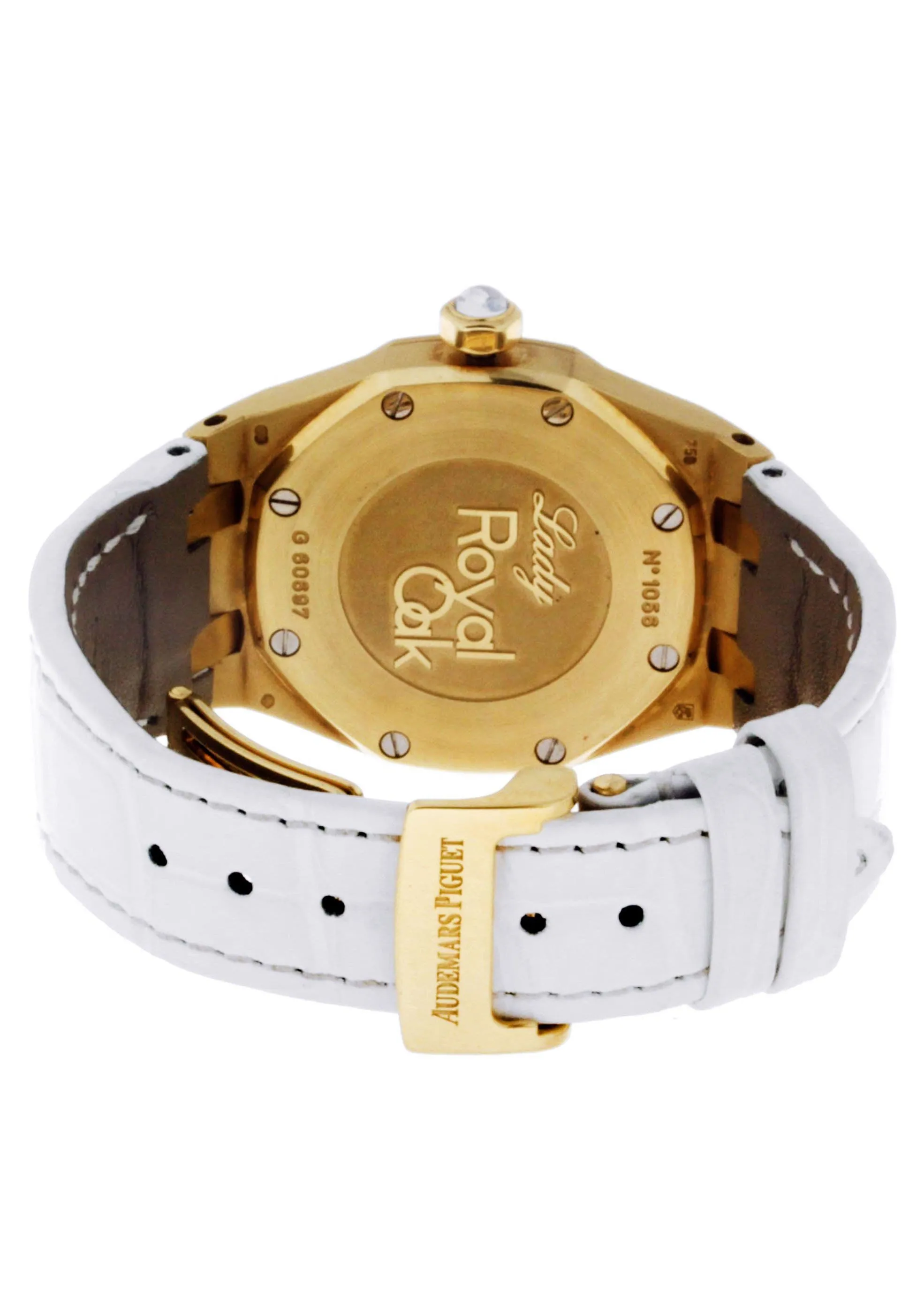 Audemars Piguet Royal Oak Watch For Women | 18K Yellow Gold | 33 Mm