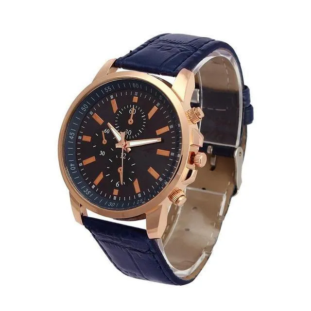 BAOLANDE2017 Women Men Wrist Watches Casual Geneva Faux Leathe