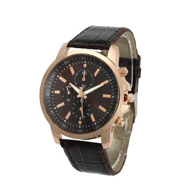 BAOLANDE2017 Women Men Wrist Watches Casual Geneva Faux Leathe