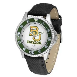 Baylor Bears Competitor - Poly/Leather Band Watch