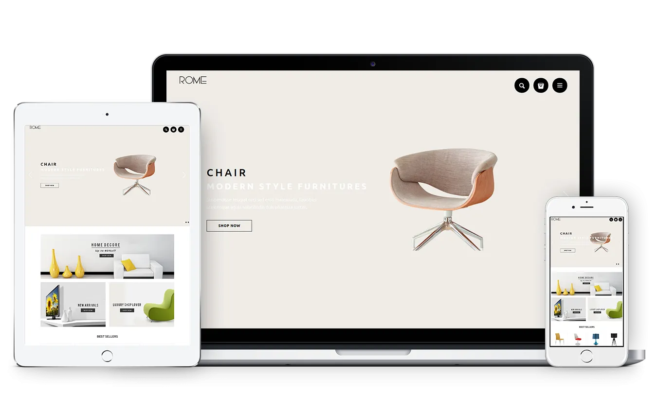 Beauty Shopify Theme - Rome