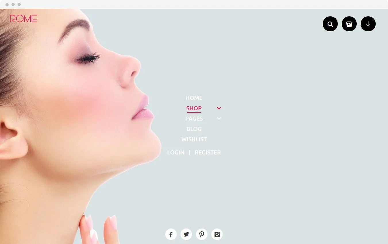 Beauty Shopify Theme - Rome