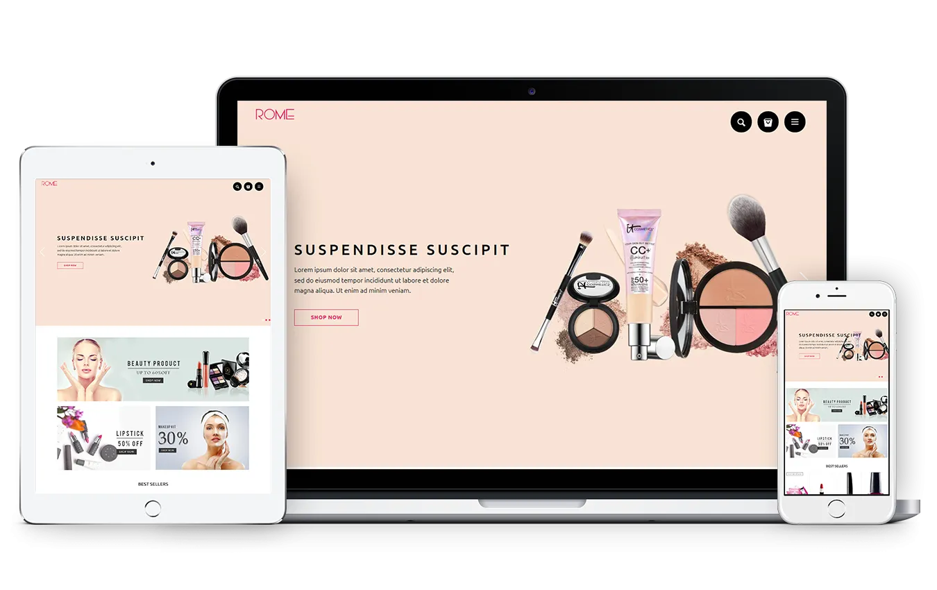 Beauty Shopify Theme - Rome