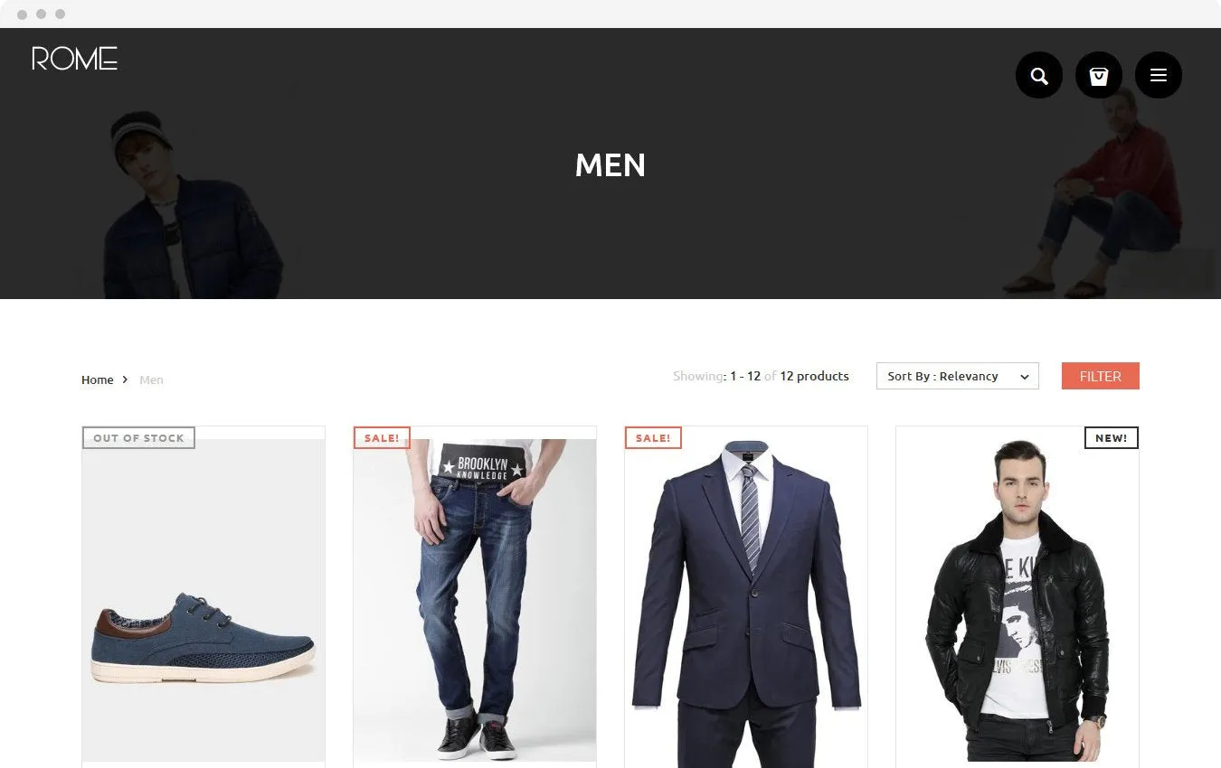 Beauty Shopify Theme - Rome