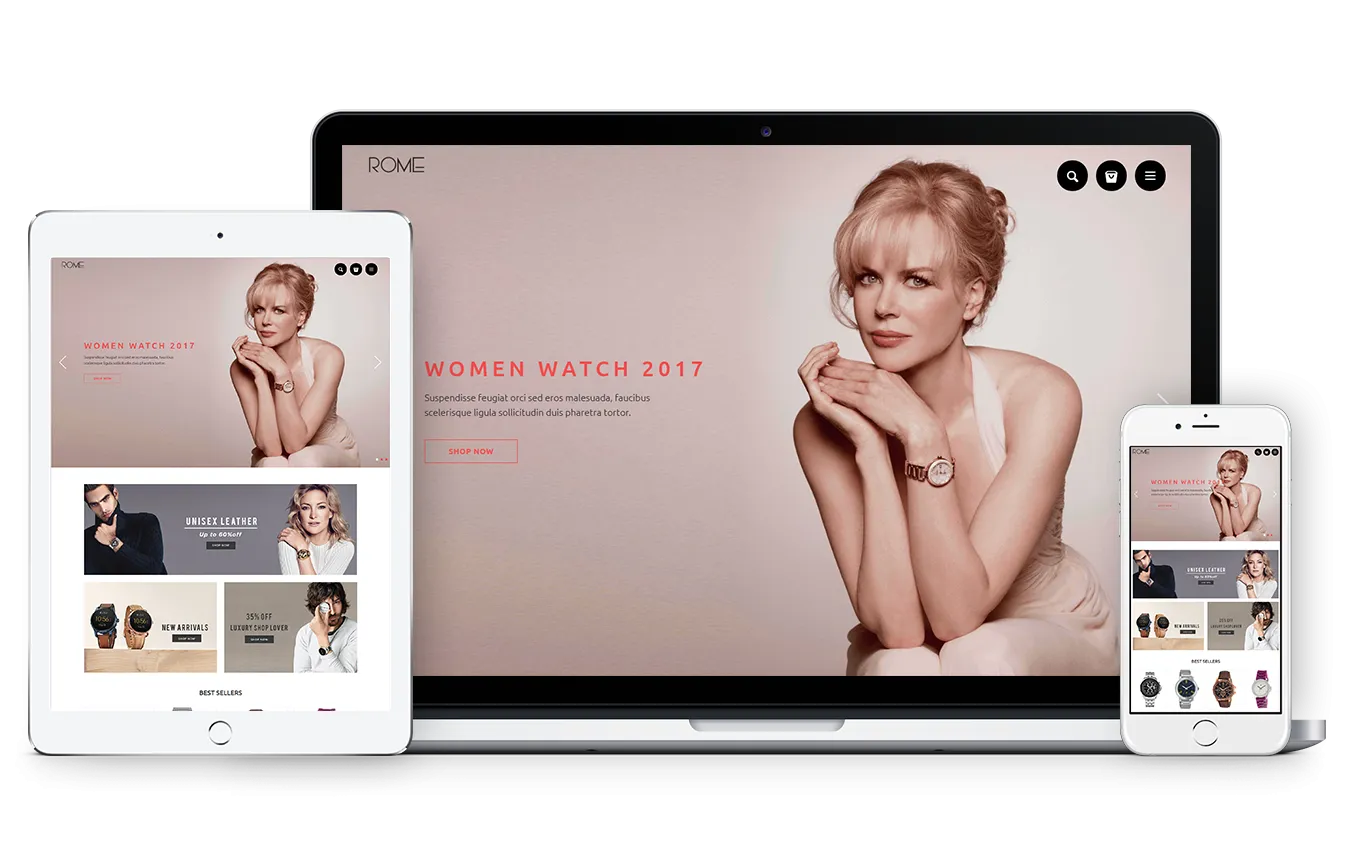 Beauty Shopify Theme - Rome