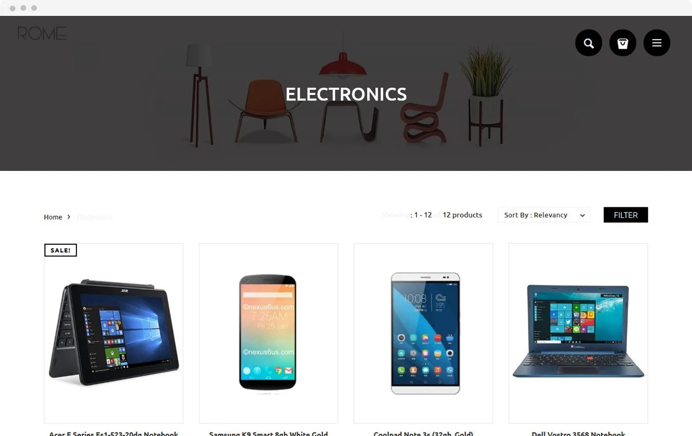 Beauty Shopify Theme - Rome