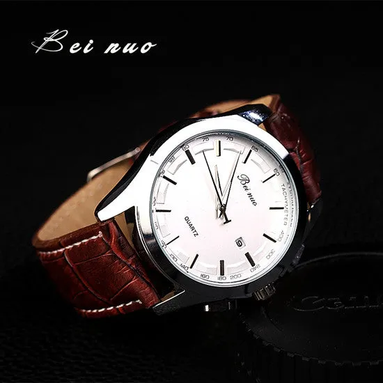Bei Nuo Top Brand New Arrival Quartz Men Sports Wristwatch Watches Men Business Classic Electronics Gift Watch