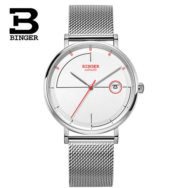 BINGER Swiss Speedo High end Mechanical watch B 5085