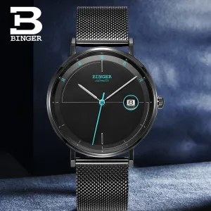 BINGER Swiss Speedo High end Mechanical watch B 5085