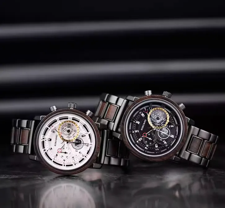 BOBO BIRD FUTURISTIC STYLE WATERPROOF WATCH
