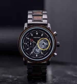 BOBO BIRD FUTURISTIC STYLE WATERPROOF WATCH