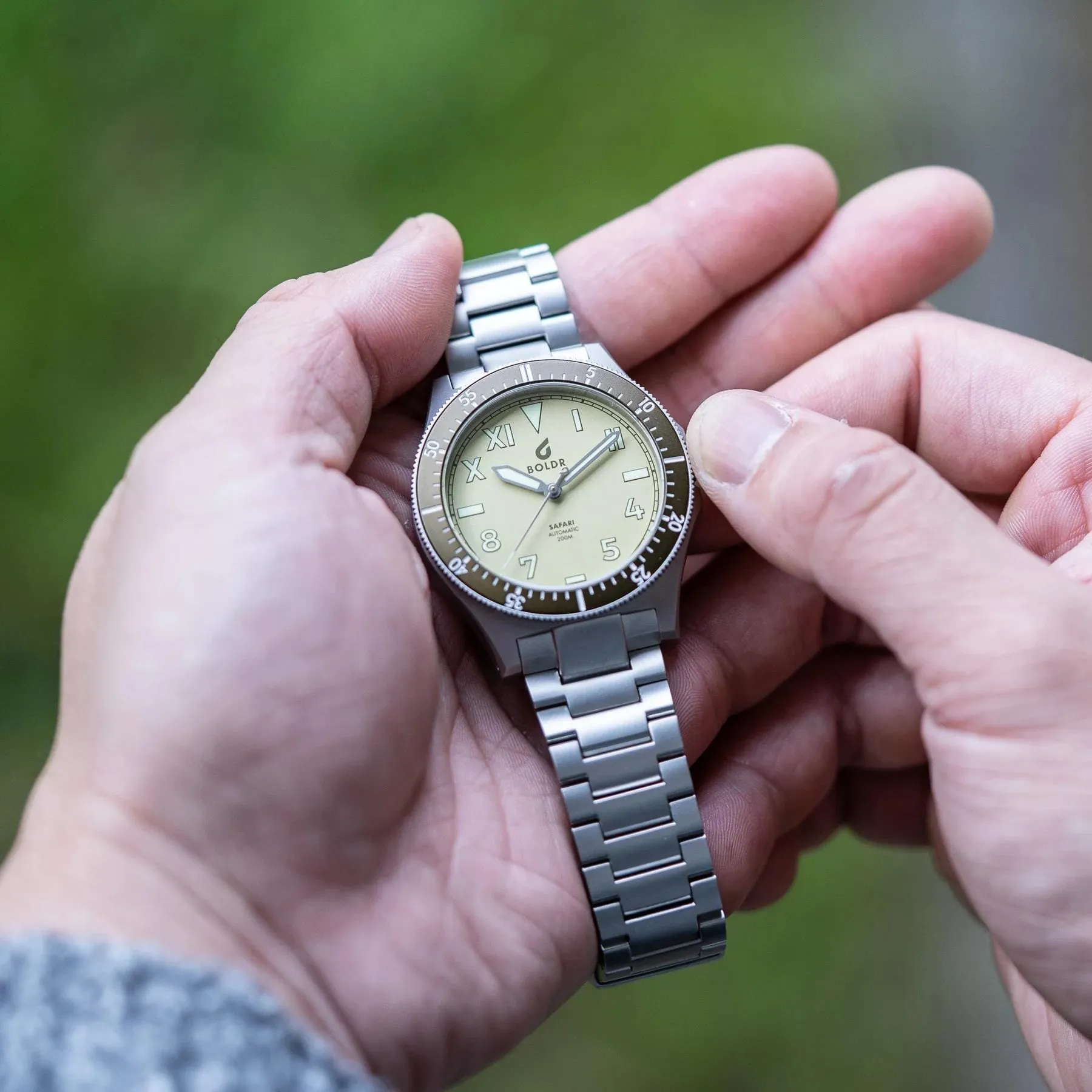 Boldr Safari Defender Automatic Watch Elewana LIKE NEW