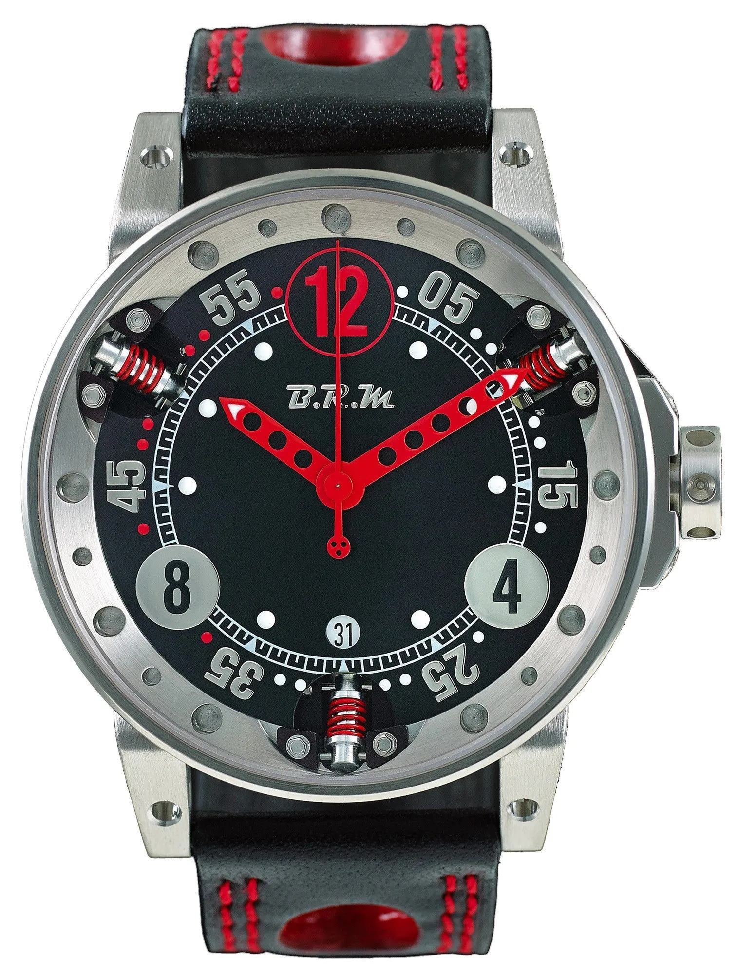 B.R.M Watch V6-44 SA Red Hands