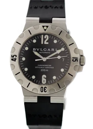Bvlgari Diagano Scuba SD38S Automatic Box & Papers