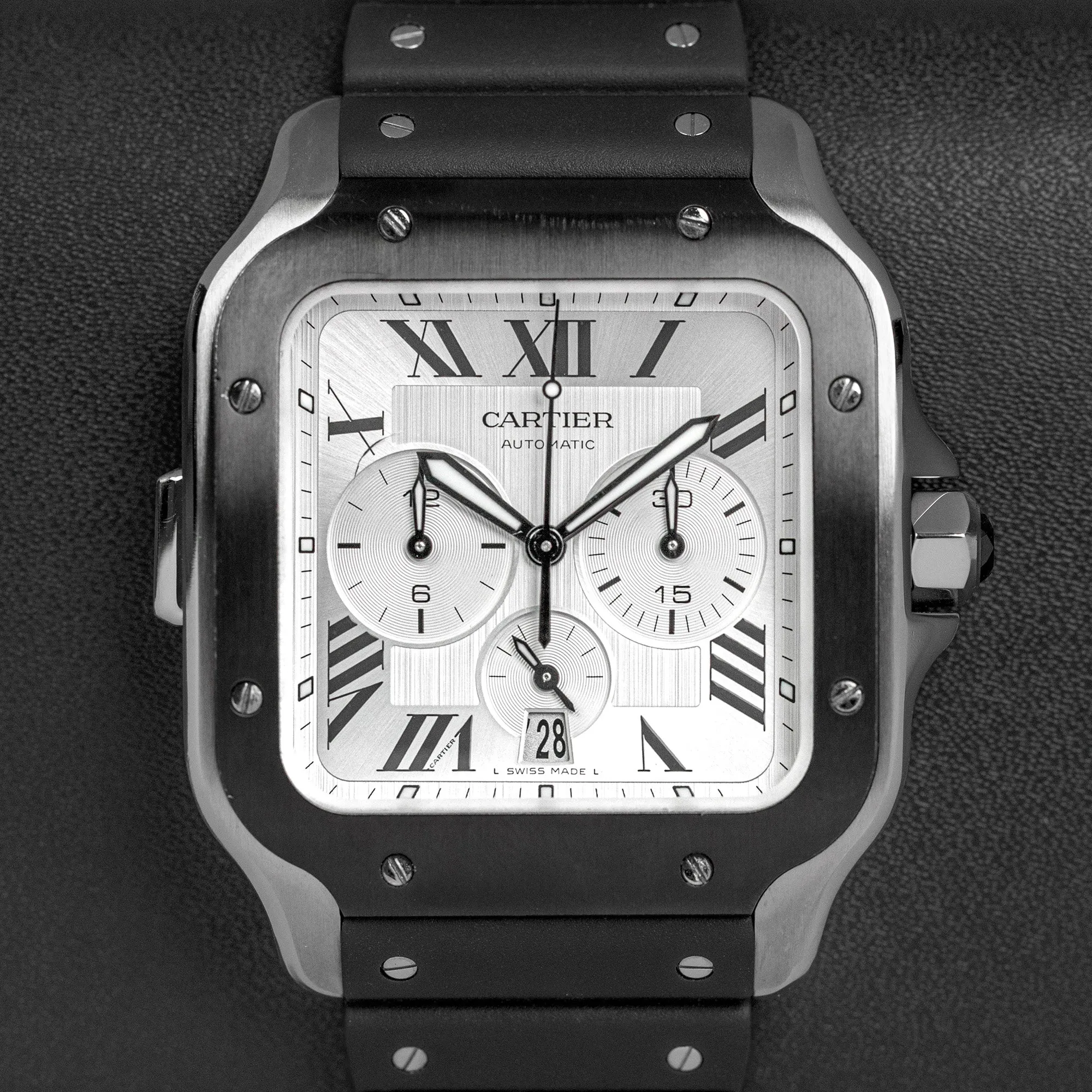 Cartier Santos Chronograph WSSA0017