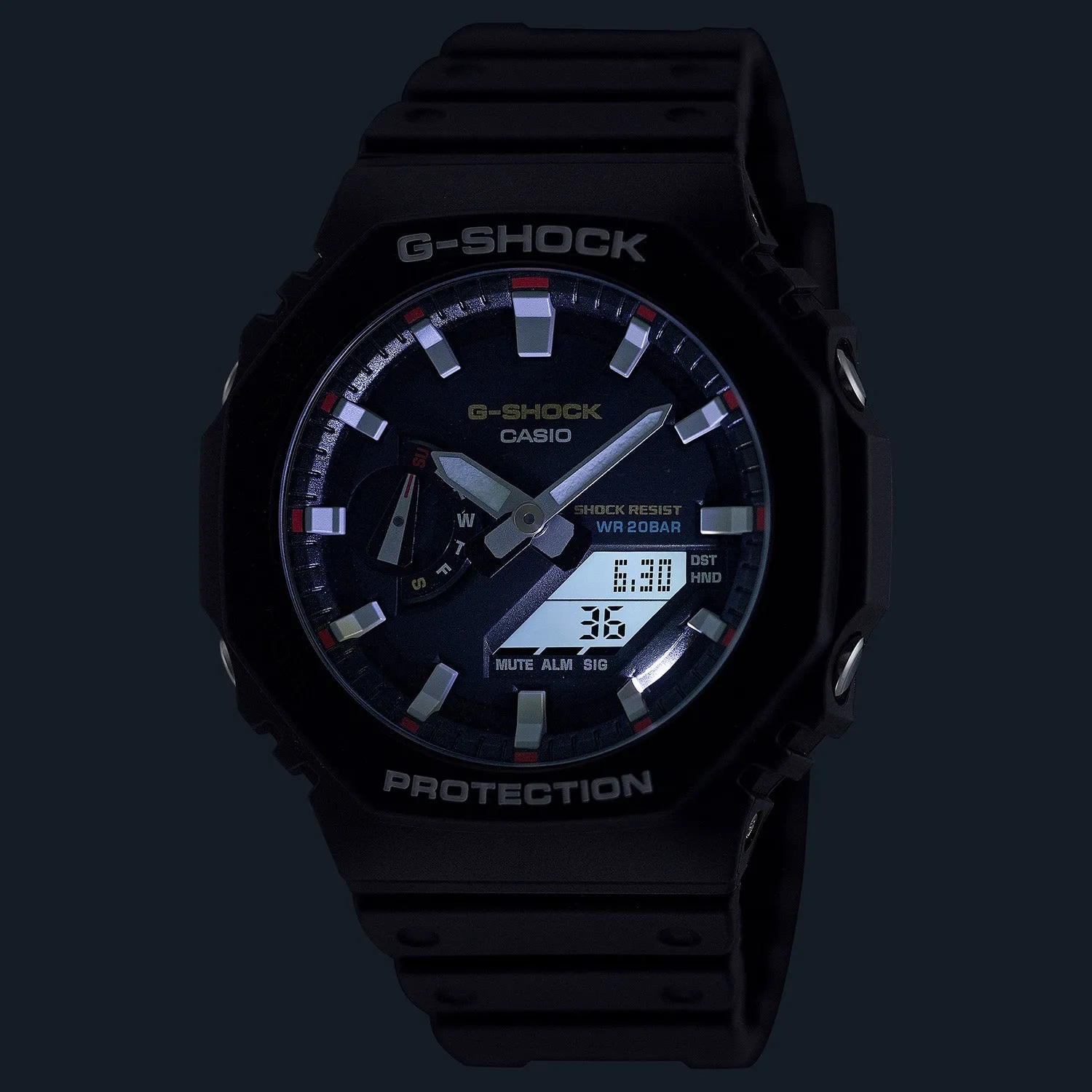 Casio G-Shock Analog-Digital 2100 GA2100RL-1A