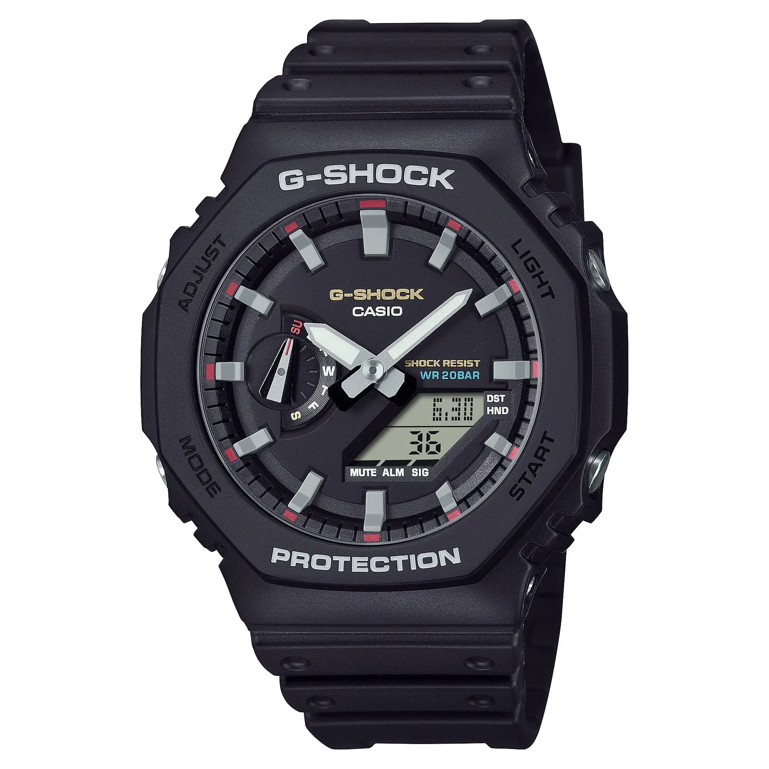 Casio G-Shock Analog-Digital 2100 GA2100RL-1A