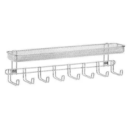 Catenus Closet Wall Mount Accessory Organizer for Storage of Ties, Belts, Watches, Glasses, Accessories