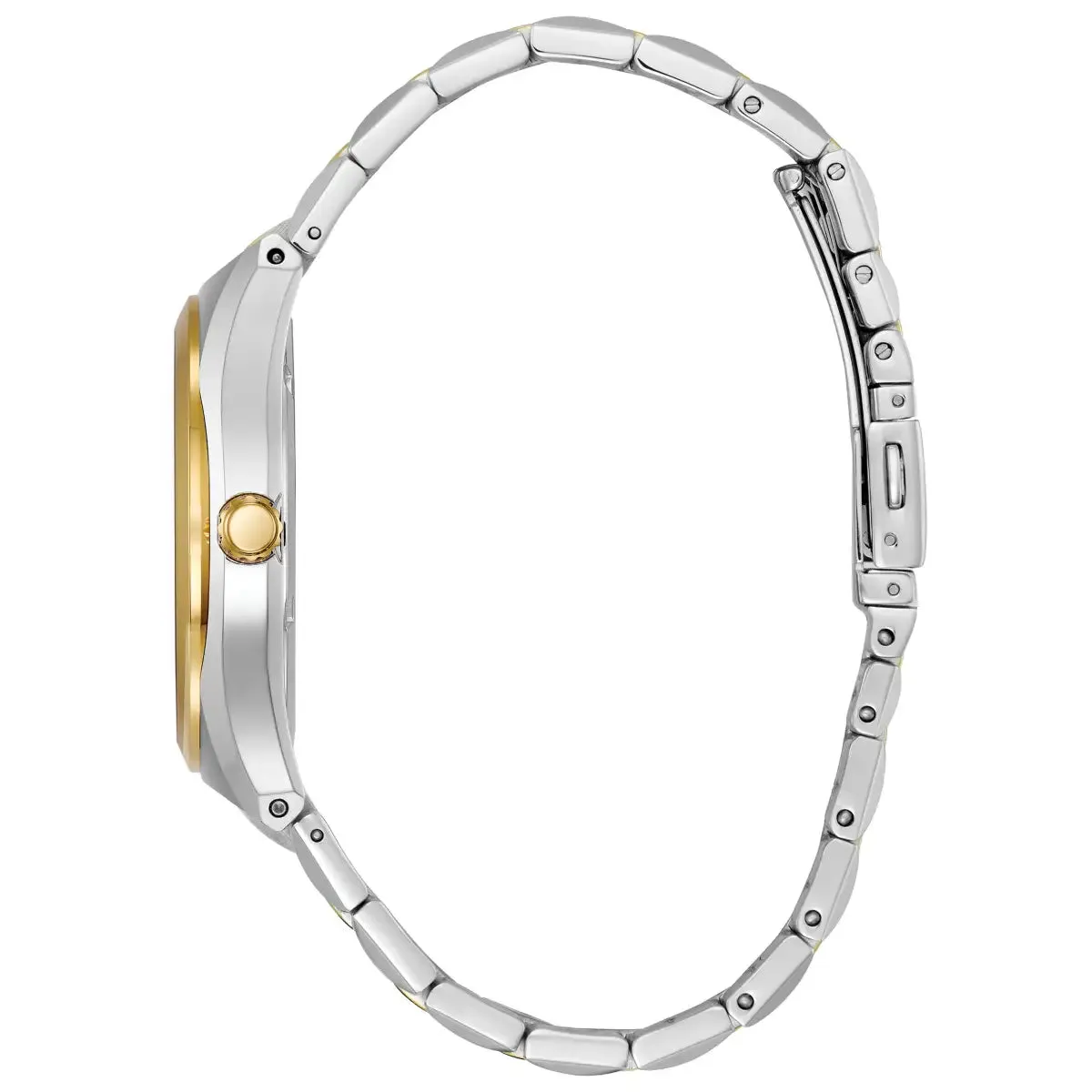 Citizen Eco-Drive Mens Corso Two Tone White Dial Watch