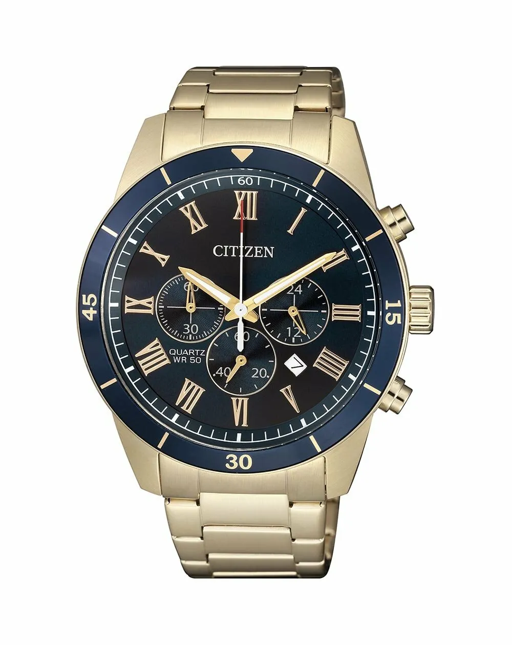 Citizen Gold Tone Chronograph Watch AN8169-58L