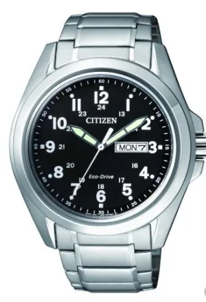 Citizen Men's Eco Drive Silver Watch AW0050-58E
