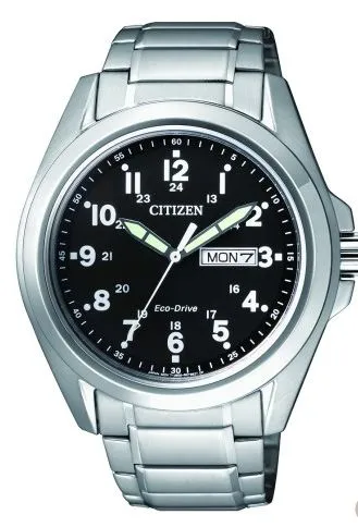 Citizen Men's Eco Drive Silver Watch AW0050-58E